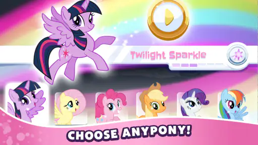 My Little Pony Rainbow Runners screenshot