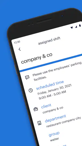 my Randstad screenshot