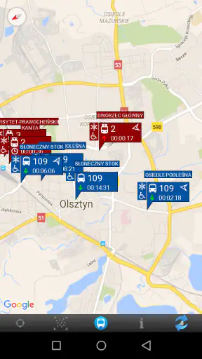 myBus online screenshot