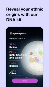 MyHeritage: drzewo rodu i DNA screenshot