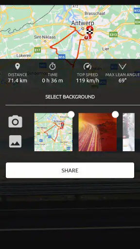 MyRide – Motorcycle Routes screenshot