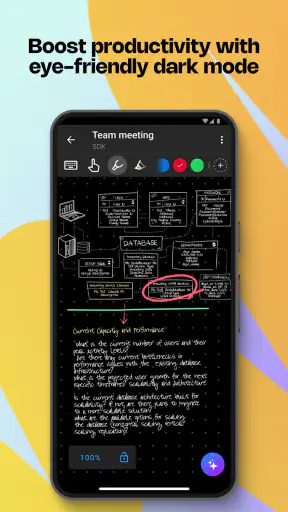 MyScript Notes: AI Note Taking screenshot
