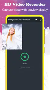 nagrywarka wideo w tle screenshot