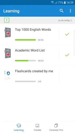 Nauka Angielskiego - Voc App screenshot