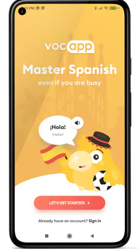 Nauka hiszpańskiego - Voc App screenshot