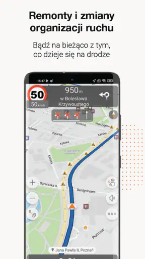 Nawigacja Orange screenshot