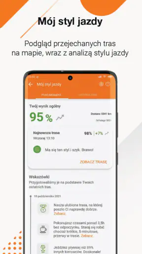 Nawigacja Orange screenshot