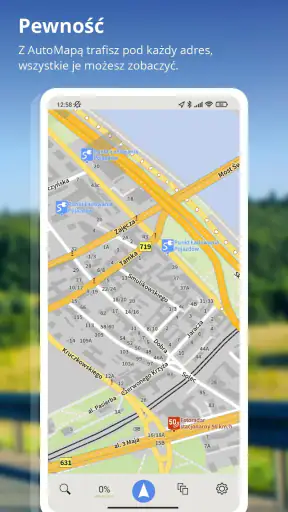 Nawigacja Planer tras AutoMapa screenshot