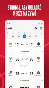 NBA: Mecze i wyniki na żywo screenshot
