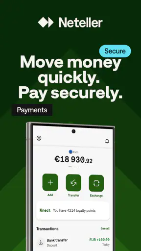 Neteller – Fast Payments screenshot