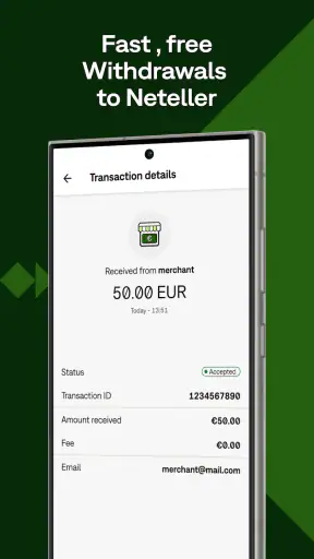 Neteller – Fast Payments screenshot