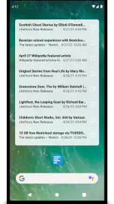 Nextcloud News screenshot