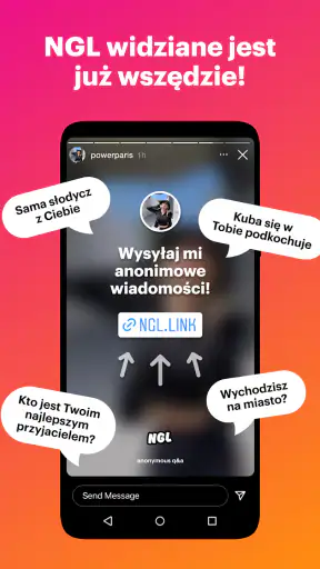 NGL – anonimowe q&a screenshot