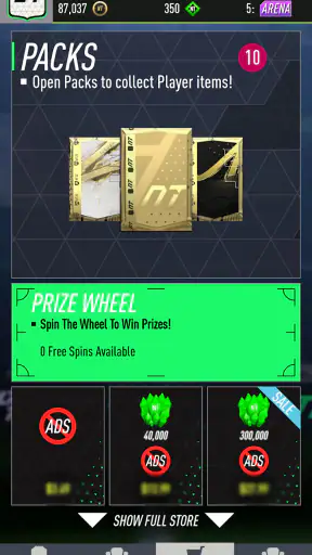 Nicotom 24 Draft + Pack Opener screenshot
