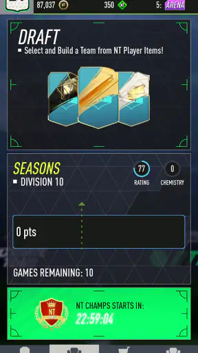Nicotom 24 Draft + Pack Opener screenshot
