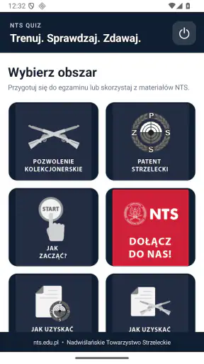NTS Quiz screenshot
