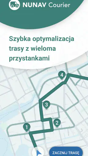 NUNAV Courier screenshot