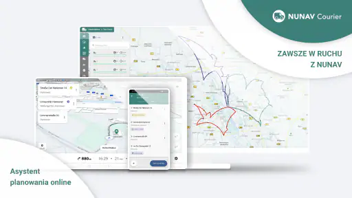 NUNAV Courier screenshot