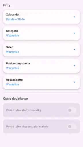 oAlert: Wycofane Produkty screenshot