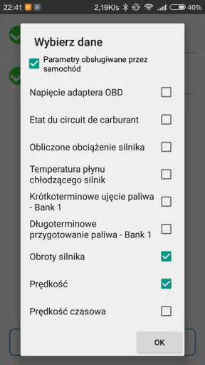 Obd Arny - ELM327 car scanner screenshot