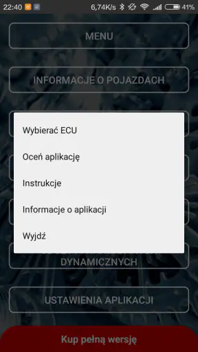 Obd Arny - ELM327 car scanner screenshot
