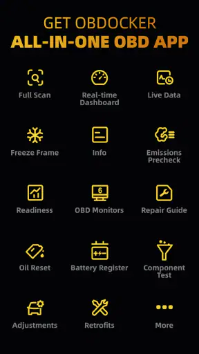 OBDocker - Diagnostyczny OBD2 screenshot