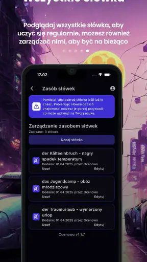 Ocenowo Narzędzia Szkolne screenshot