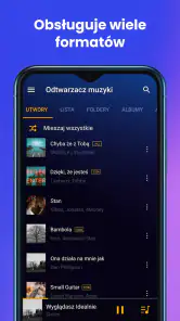 Odtwarzacz muzyki, muzyka play screenshot
