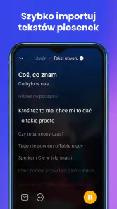 Odtwarzacz muzyki, muzyka play screenshot