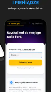 Odzyskaj Kod do Radia screenshot