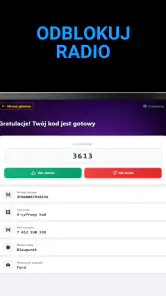 Odzyskaj Kod do Radia screenshot