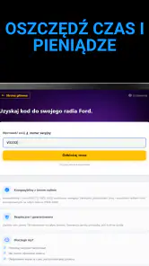 Odzyskaj Kod do Radia screenshot
