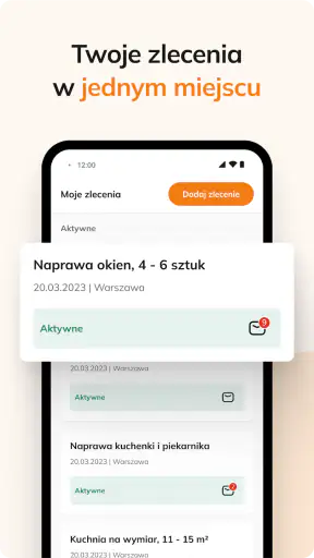 Oferteo - znajdź Wykonawcę screenshot
