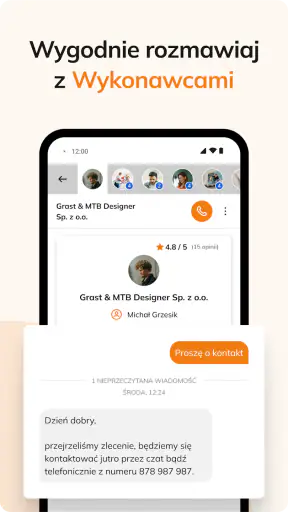 Oferteo - znajdź Wykonawcę screenshot