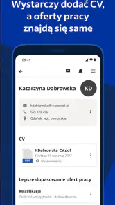 Oferty pracy screenshot