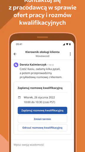 Oferty pracy screenshot