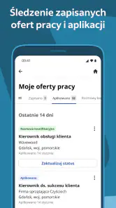 Oferty pracy screenshot