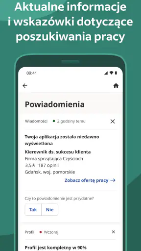 Oferty pracy screenshot
