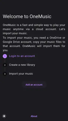 OneMusic - Cloud Music Player screenshot