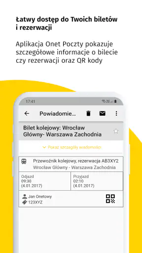 Onet Poczta screenshot