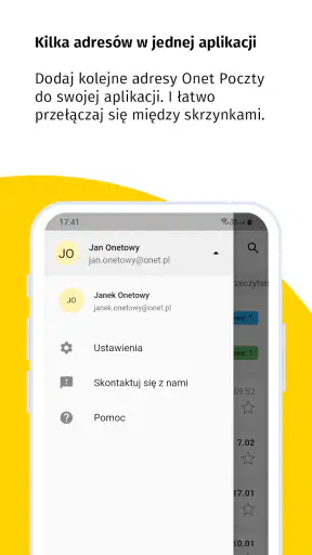 Onet Poczta screenshot