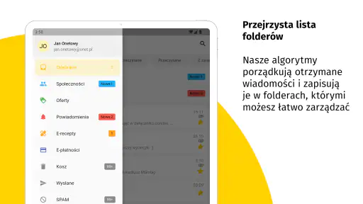 Onet Poczta screenshot