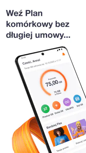 Orange Flex – oferta z eSIM screenshot