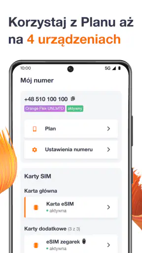 Orange Flex – oferta z eSIM screenshot