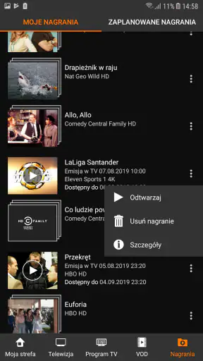 Orange TV Go screenshot