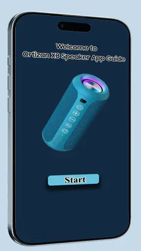 Ortizan X8 Speaker App Guide screenshot