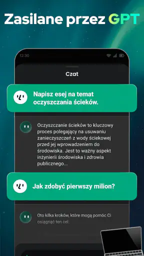 Otwarty Czat: Aplikacja Bot AI screenshot