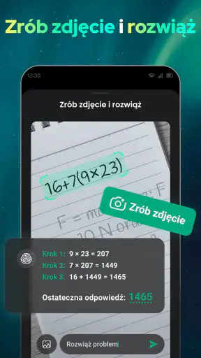 Otwarty Czat: Aplikacja Bot AI screenshot