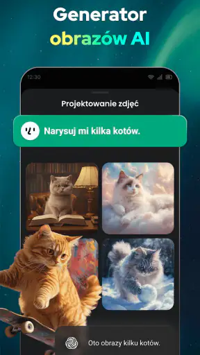 Otwarty Czat: Aplikacja Bot AI screenshot