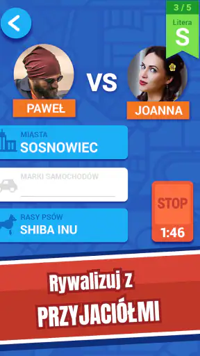 Państwa Miasta: gry dla 2 osób screenshot